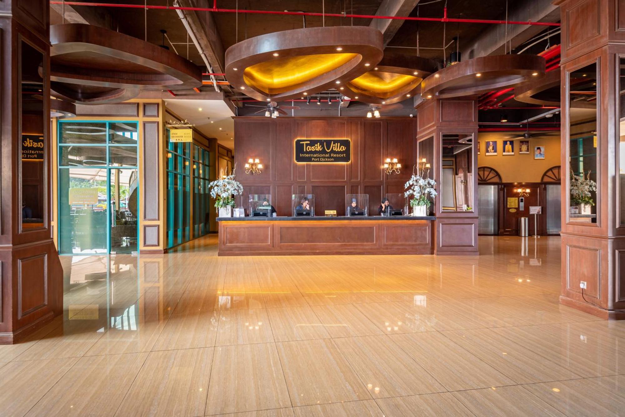 Tasik Villa International Resort Port Dickson Exterior photo Lobby